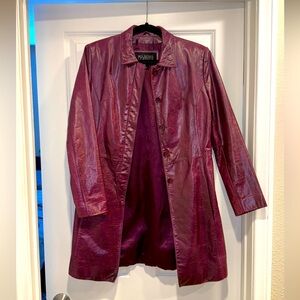 Wilsons Leather Pelle Studio Red Leather Jacket